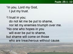 Psalm 25:1-10