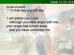 Isaiah 11:10-12:6