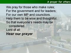 A prayer for others