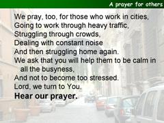 A prayer for others