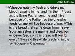John 6:51-69