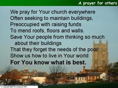 A prayer for others