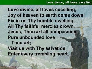 Love divine, all loves excelling