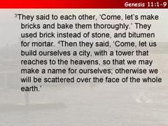 Genesis 11:1-9