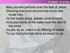 A prayer of praise