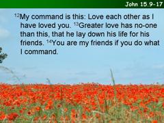 John 15.9-17