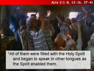 Acts 2:1-8, 12-16, 37-41